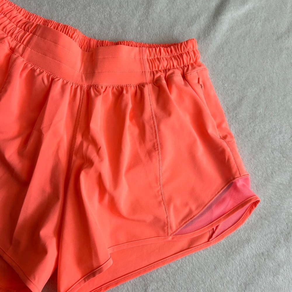 Lululemon Hotty Hot Short II *Long 4" Sunset - Picture 3 of 8